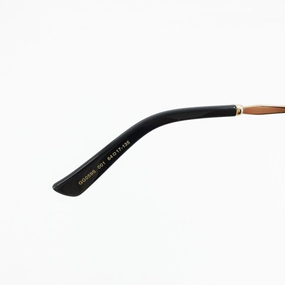Gucci GG0595 Round Sunglasses Black Gray OS - Picture 10 of 16